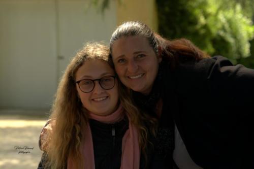 Bénévole France et Clara - Rencontre de l'Artisanat d'Art - Les Loges Virelart'daise