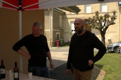 Philippe Pin et Laurent Gaubert - Président et Vice Président - Rencontre de l'Artisanat d'Art - Les Loges Virelart'daise