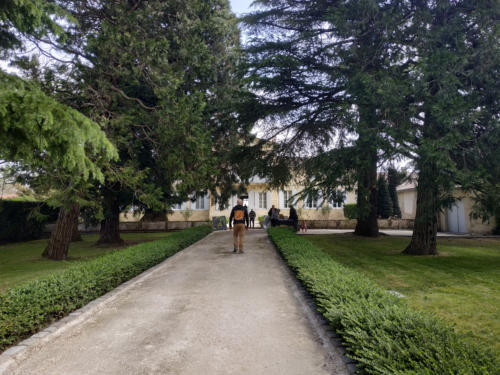 Entrée Demeure avec bénévole- Rencontre de l'Artisanat d'Art - Les Loges Virelart'daise