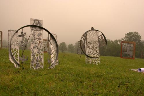 Sculpture1 Patrick Deletrez - Rencontre de l'Artisanat d'Art - Les Loges Virelart'daise
