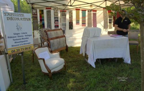 Tapissier Ameublement - Rencontres de l'Artisanat d'Art - Les Loges Virelart'daise