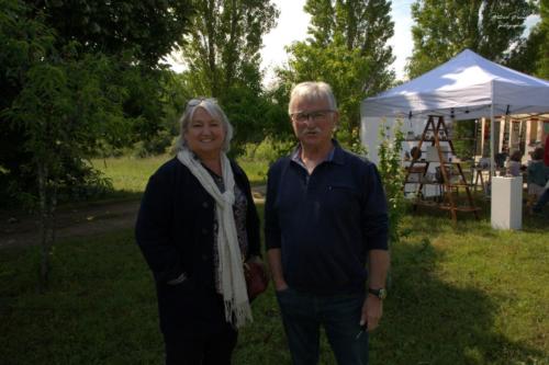 Sophie Mette et Dominique Faubet - Rencontres de l'Artisanat d'Art - Les Loges Virelart'daise