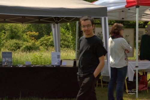 Jonathan, bénévole - Rencontres de l'Artisanat d'Art - Les Loges Virelart'daise