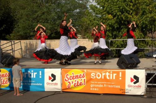 Démonstration de danses sévillanes - Avirbol - Virelade - Les Loges Virelartdaise